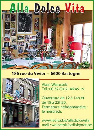 restaurant,dolce, vite,bastogne, reduction, 5, euros, restaurant,dolce, vite,bastogne, reduction, 5, euros,