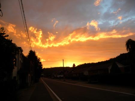 Bomal ciel de feu