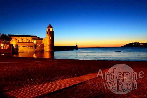 Jean-Luc Recloux. Le soleil se leve sur Collioure-1827 Jean-Luc Recloux. Le soleil se leve sur Collioure-1827