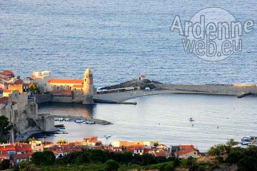 Jean-Luc RECLOUX. Douce lumiere sur Collioure-1925 Jean-Luc RECLOUX. Douce lumiere sur Collioure-1925