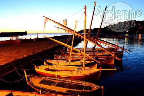 Jean-Luc RECLOUX. Barques Catalanes. Collioure-1834 Jean-Luc RECLOUX. Barques Catalanes. Collioure-1834