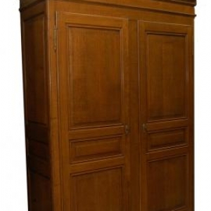 armoire ardennaise en chene (milieu 19eme siecle)