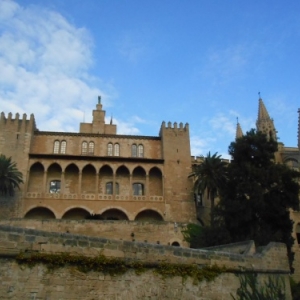 palma de mallorca - palais almudaina