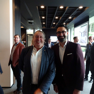 En compagnie de Mr Thill, ministre du tourisme du Luxembourg