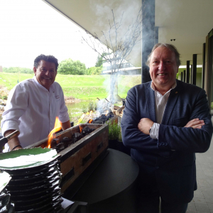 En compagnie de Yves Mattagne, chef**