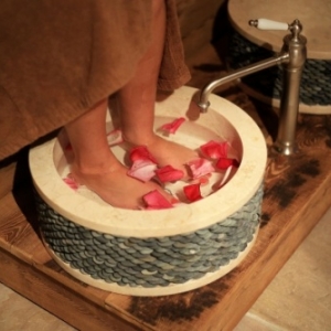 Bain de pieds