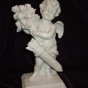Ange, cupidon, ange porte photo, ange porte bonheur