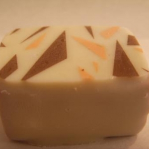 Mosaique praline choclat blanc et lait