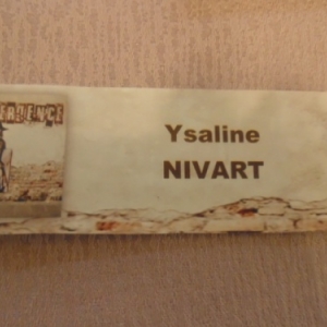 Ysaline Nisart.