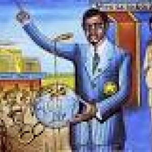 "Lumumba Independance " Peinture de Tshibumba 1972