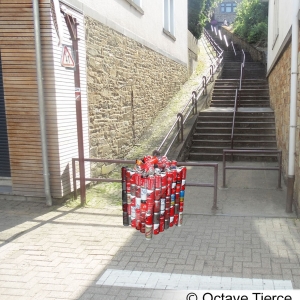 Parking face maison communale