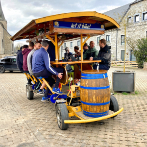Let it Bike, le beer bike de Hotton, monte en puissance avec  the Ultimate Show