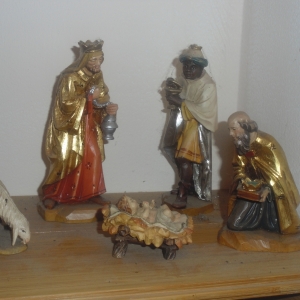 La crèche, par Nögler, coll. privée.