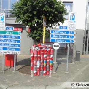 Place du bus 1011. Albert Ier - juillet 2019