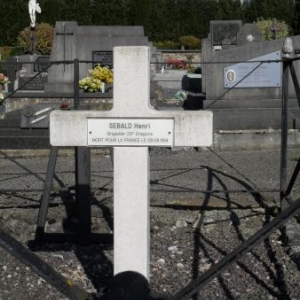 La tombe de Henri Sebald