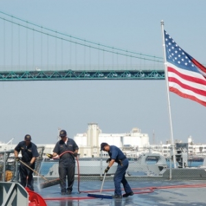 USS Iowa - San Pedro