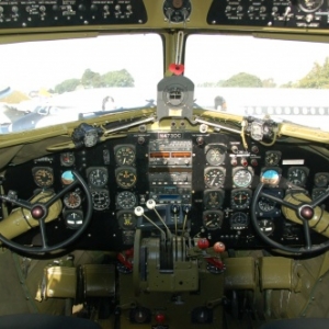 C47 Dakota vue interne