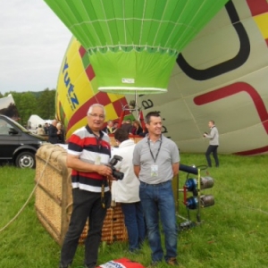 depart en montgolfiere a han sur lesse