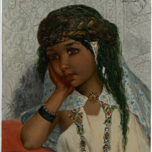 « La Fillette algérienne » (EmileClaus/1879) © « MFJ Gallery »