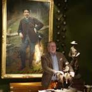 Tournage « RTBF », sur son stand, le 07 novembre © « Gerald Watelet » © Photo : Fabien Sebo/2024