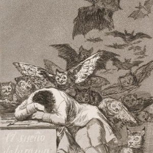 De la Série « Los Capricios » (Goya), « Luz y Sombra. Goya et le Réalisme espagnol », à « Bozar »