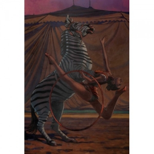 "Side Show" 116 x 73 cm (c) Miles Hyman