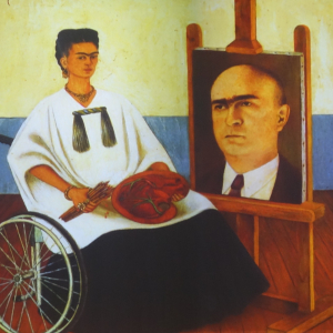 Autoportrait en chaise roulante / "Viva Frida Kahlo" © "Grand Casino Viaje" © Ph. : Fabien Sebo