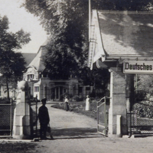 En 1914, sous l'occupation allemande