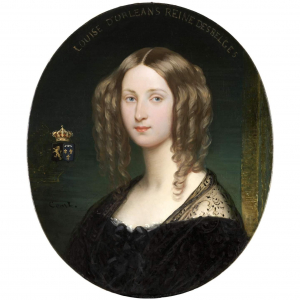 "Louise d'Orléans, reine des Belges" (Joseph-Désiré Court/vers 1833) © "Musée Condé" © Ph. : Mathieu Rabeau