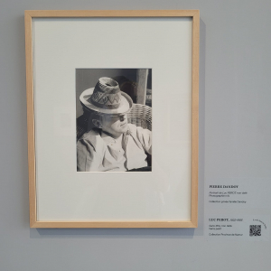 Luc Perot vu par P. Dandoy © « Fonds Dandoy »/« Archives de l’Etat » © Photo Expo : M. Lecocq