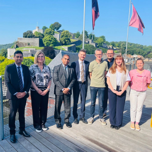 La délégation du Sri Lanka reçue par l’équipe permanente, au « Delta » © « FINN »