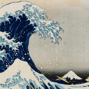 « Sous la Vague au Large de Kanagawa » (Katsushika Hokusai/1831) © « Bibliothèque nationale de France »