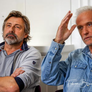 Bernard Yerlès & Thierry Debroux © Photo : Fabian Braeckman