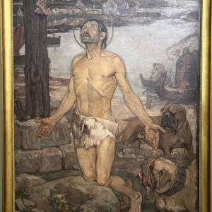 « La Légende de Saint Ronan » (Odette Pauvert/1925) © « Ecole nationale supérieure des Beaux-Arts »/Paris © Photo : Thomas Mendes/« Connaissance des Arts »