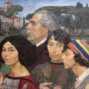 « Ma Famille en Italie » (Odette Pauvert/1927) © « Villa Médicis »/Rome © Ph. : Alain Leprince