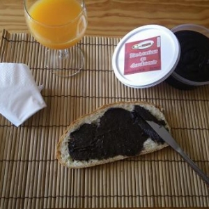 tartine au chocolat