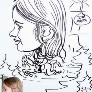 Mayra - MHZ caricature