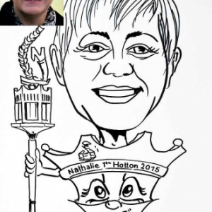 caricature de Nathalie Demelenne