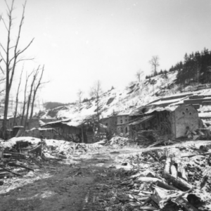 Houffalize 1944 1945  route de Laroche