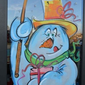 Peinture sur vitre