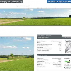 Eoliennes  Steinbach Gouvy - 17 Rettigny