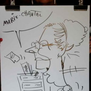 Caricature mariage LEMAITRE-TOUSSAINT