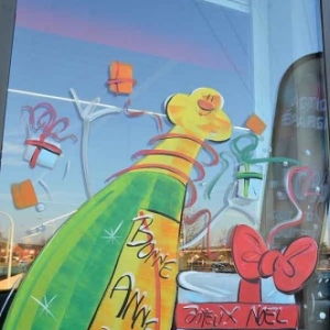 Peinture sur vitre