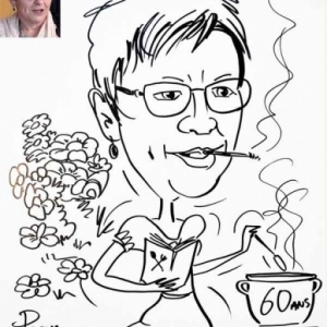 caricature minute cuisinier