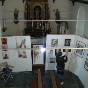 PRIX DU PUBLIC « PEINTRE » : Marie-Rose Lesage (Houffalize). Achouffe, Village des Artistes 2024