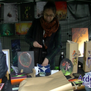 Laura Parisse (Habay). Achouffe, Village des Artistes 2024. PRIX DU JURY/ PRIX DE LA COMMUNE DE HOUFFALIZE