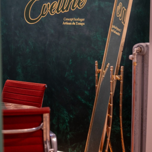 Gilles Clavareau, l'Artisan du Temps :  "concept horloger" : Eveline