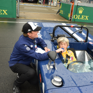 Christine Beckers aux 24 Heures du Mans 2024
