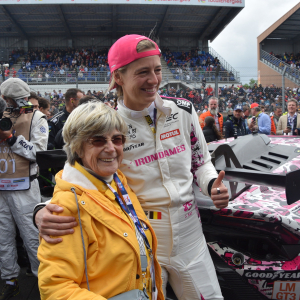 Christine Beckers aux 24 Heures du Mans 2024