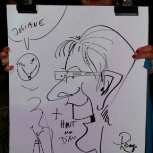 Caricature mariage LEMAITRE-TOUSSAINT
